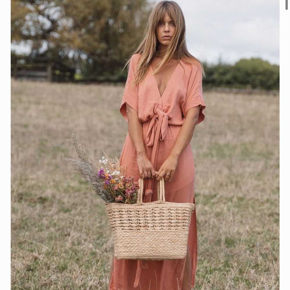 Hazel and folk melody Maxi Dress
